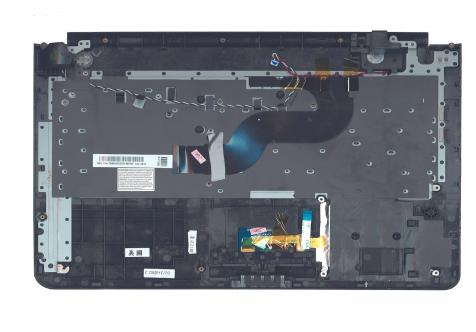 Клавиатура для ноутбука Samsung (RC420) Black, (Gray TopCase), RU - фото 3