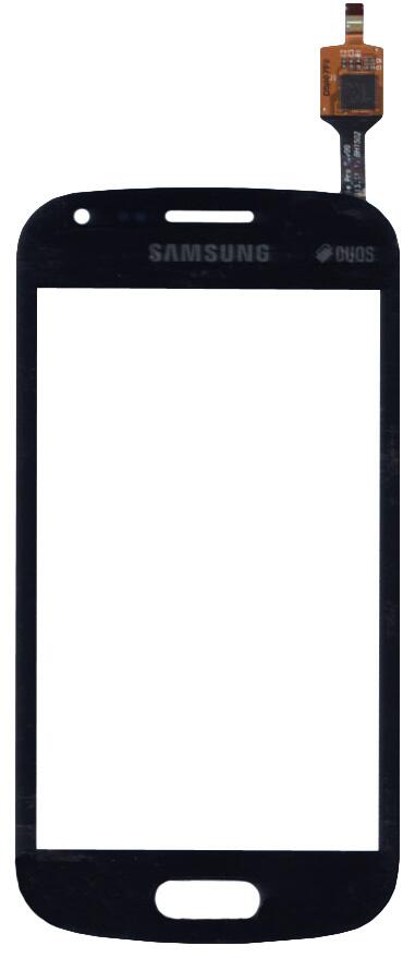 Тачскрин (Сенсорное стекло) для смартфона Samsung Galaxy Trend Plus GT-S7580 черный