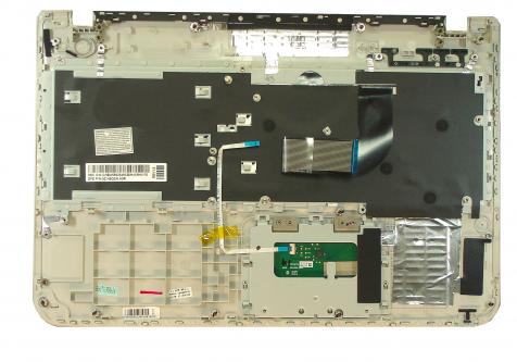 Клавиатура для ноутбука Samsung (SF510) Black, (Silver TopCase), RU - фото 2