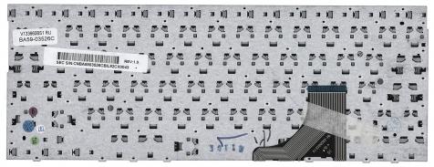 Клавиатура для ноутбука Samsung (NP530V3, NP535V3, NP530U3, NP535U3) Black, (No Frame), RU - фото 3