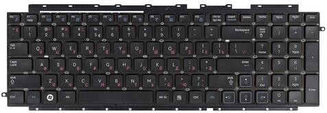 Клавиатура Samsung (RF712) с частью корпуса (Corps), Black, (No Frame), RU - фото 2