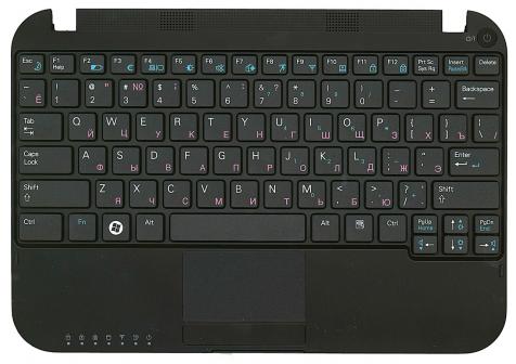 Клавиатура для ноутбука Samsung (N310) Black, (Black TopCase), RU