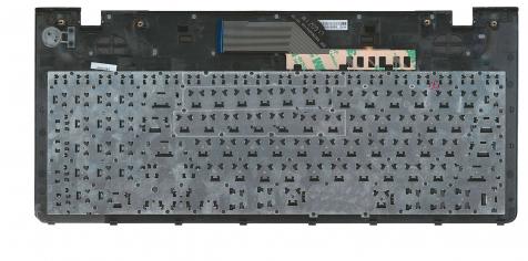 Клавиатура для ноутбука Samsung (355V5C) Black, (Gray TopCase), RU - фото 3