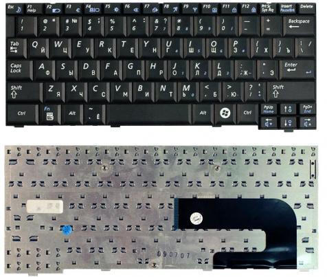 Клавиатура для ноутбука Samsung (N120, N510) Black, RU