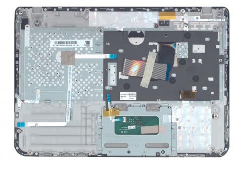 Клавиатура для ноутбука Samsung (SF310) Black, (Silver TopCase), RU - фото 3