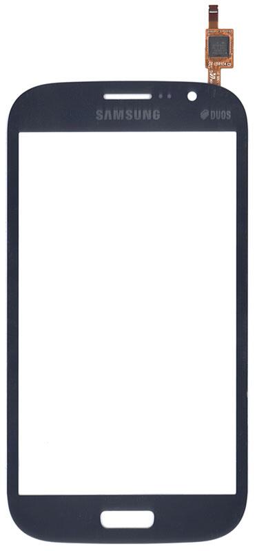 Тачскрин (Сенсорное стекло) для смартфона Samsung Galaxy Grand Duos GT-I9082 синий