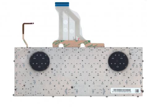Клавиатура для ноутбука Samsung (NP900X3C, NP900X3C, NP900X3D, NP900X3E, NP900X3F) с подсветкой (Light) Black, (No Frame), RU - фото 3