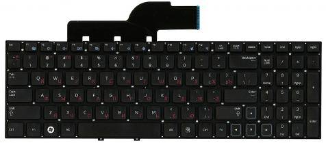 Клавиатура для ноутбука Samsung (300E5A, 300V5A, 305V5A, 305E5) Black, (No Frame), RU - фото 2
