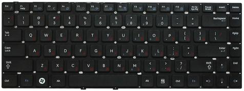 Купить Клавиатура для ноутбука Samsung (Q330) Black, (No Frame), RU