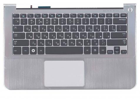 Клавиатура для ноутбука Samsung (900X3A) Black, (Silver TopCase), RU - фото 2