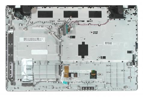 Клавиатура для ноутбука Samsung (300E5A) Black, с топ панелью (Black), RU - фото 2