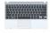 Клавиатура для ноутбука Samsung (NP350U2B) Black, (Silver TopCase), RU - фото 2, миниатюра