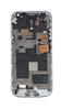 Матрица с тачскрином (модуль) для Samsung Galaxy S4 mini GT-I9190 белый с рамкой - фото 2, миниатюра