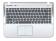 Клавиатура для ноутбука Samsung (SF310) Black, (Silver TopCase), RU - фото 2, миниатюра