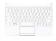 Клавиатура для ноутбука Samsung (N210) White, (White TopCase), RU