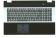 Клавиатура для ноутбука Samsung (RC730) Black, (Silver Frame), (Black TopCase), RU