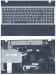 Клавиатура для ноутбука Samsung (300V5A) Black, (Black TopCase), (Grey Frame), RU