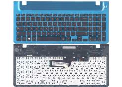 Купить Клавиатура для ноутбука Samsung (355V5C) Black, (Blue TopCase), RU