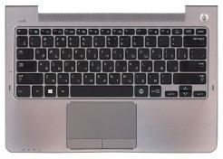 Купить Клавиатура для ноутбука Samsung (NP535U3C) Black, (Silver TopCase), RU