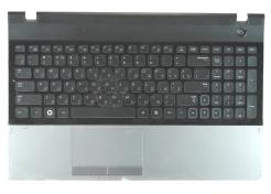 Клавиатура для ноутбука Samsung (300E5A) Black, с топ панелью (Black), RU